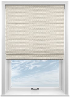 Ariel, Linen - Twist&Fit Roman Blind